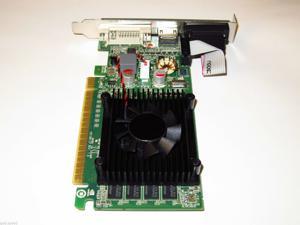 1024MB 1GB PCIe x16 DVI+HDMI+VGA Active Cooling Desktop HD Video Graphics Card