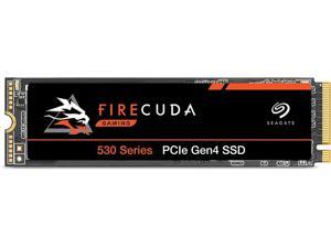 Seagate FireCuda 530 1TB Solid State Drive - M.2 PCIe Gen4 ×4 NVMe 1.4, speeds up to 7300 MB/s, Compatible PS5 Internal SSD, 3D TLC NAND, 1275 TBW, 1.8M MTBF, (ZP1000GM3A013)