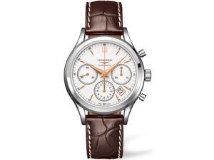 Longines Heritage Chronograph Leather Automatic Mens Watch L27504762 Longines Heritage Chronograph Leather Automatic Mens Watch L27504762