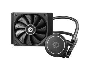 ID-COOLING FROSTFLOW X 120 CPU Water Cooler AIO Cooler 120mm CPU Liquid Cooler White LED 120mm PWM Fan, Intel 115X/2066, AMD TR4/AM4