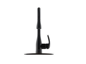 FLOW Kitchen Faucet. Hands free motion sensing technology. Dual spray offers 2 styles of water, Easy installation. No hardwiring or electricity. Only AA batteries. FLOW Kitchen Faucet. Hands free motion sensing technology. Dual spray offers 2 styles of water, Easy installation. No hardwiring or electricity. Only AA batteries.