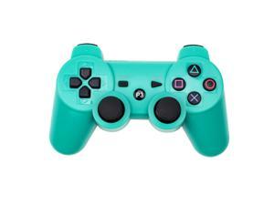 PS3 Controller Wireless Gamepad for PlayStation 3 Bluetooth Game Controller Remote Control Support PS3 with USB Cable green