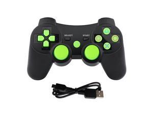 PS3 Controller Wireless Gamepad for PlayStation 3 Bluetooth Game Controller Remote Control Support PS3 with USB Cable (Green) PS3 Controller Wireless Gamepad for PlayStation 3 Bluetooth Game Controller Remote Control Support PS3 with USB Cable (Green)