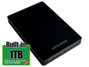 Avolusion HD250U3Z1PRO 1TB USB 30 Portable XBOX Series X S One External Gaming Hard Drive XBOX PreFormatted  2 Year Warranty