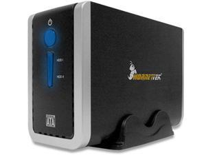 HornetTek Dual Bay JBOD 8TB (8000GB) 64MB Cache SuperSpeed USB 3.0/2.0 External Hard Drive (Built-in 2x 5TB HDD) HornetTek Dual Bay JBOD 8TB (8000GB) 64MB Cache SuperSpeed USB 3.0/2.0 External Hard Drive (Built-in 2x 5TB HDD)