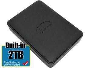 Avolusion 2TB USB 3.0 Portable External PS4 Hard Drive (PS4 Pre-Formatted) HD250U3-X1-2TB-PS - 3 Year Warranty
