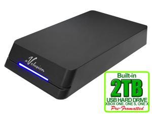 Avolusion HDDGear Pro 2TB (2000GB) 7200RPM 64MB Cache USB 3.0 External Gaming Hard Drive (for Xbox ONE X/S, Pre-Formatted) - 2 Year Warranty
