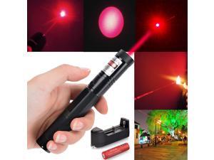 10 Miles 650nm Red Laser Pointer Pen Visible Beam Light Lazer + 18650 + Charger 10 Miles 650nm Red Laser Pointer Pen Visible Beam Light Lazer + 18650 + Charger