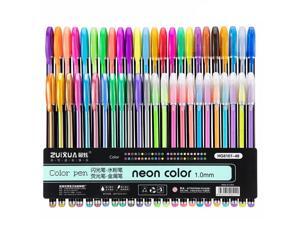 Drawing Painting Art Gel Pens Set of 48 Colors - Metallic, Glitter, Neon, Pastel Drawing Painting Art Gel Pens Set of 48 Colors - Metallic, Glitter, Neon, Pastel