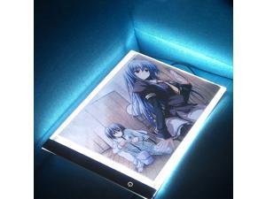 LED Tracing Light Box Board Art Tattoo A4 Drawing Pad Table Stencil Display LED Tracing Light Box Board Art Tattoo A4 Drawing Pad Table Stencil Display