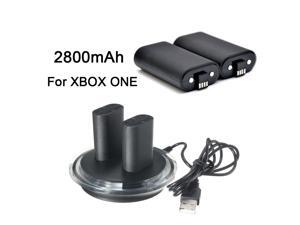 2x Rechargeable Battery + Charging Charge Dock Station for XBOX ONE Controller 2x Rechargeable Battery + Charging Charge Dock Station for XBOX ONE Controller