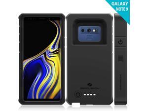 Galaxy Note 9 Battery Charging Case, ZeroLemon ZeroShock 10000mAh Extended Rechargeable Battery Rugged Case with Full Edge Protection for Galaxy Note 9 - Black Galaxy Note 9 Battery Charging Case, ZeroLemon ZeroShock 10000mAh Extended Rechargeable Battery Rugged Case with Full Edge Protection for Galaxy Note 9 - Black