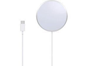 ZEROLEMON Magnet Wireless Charger Mag-Safe Compatible, Fast Wireless Charging Pad 7.5W Max for iPhone 12 Mini/ 12/12 Pro/ 12 Pro Max - Silver ZEROLEMON Magnet Wireless Charger Mag-Safe Compatible, Fast Wireless Charging Pad 7.5W Max for iPhone 12 Mini/ 12/12 Pro/ 12 Pro Max - Silver