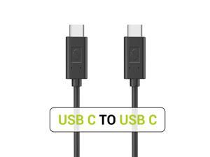 USB Type C to Type C Cable, ZeroLemon USB Type C to C Fast Charging Sync Power Charging Cable For Samsung S21 /Pixel 6 Pro and others- Black [3.3ft/1 meter]