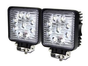 Tuff LED Lights Off Road Square LED Work Light - 4 Inch 27 Watt - Flood - Two Pack Tuff LED Lights Off Road Square LED Work Light - 4 Inch 27 Watt - Flood - Two Pack