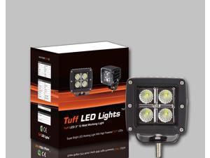 Tuff LED Lights Square LED Work Light - 3 Inch 12 Watt - Spot Tuff LED Lights Square LED Work Light - 3 Inch 12 Watt - Spot