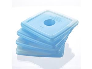 Fit & Fresh Cool Coolers Blue Reusable Slim Ice Packs-For Lunch Boxes or Coolers Fit & Fresh Cool Coolers Blue Reusable Slim Ice Packs-For Lunch Boxes or Coolers