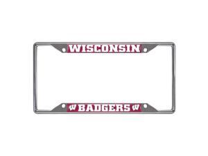 Fanmats University of Wisconsin Badgers License Plate Frame 6.25"x12.25" Fanmats University of Wisconsin Badgers License Plate Frame 6.25"x12.25"