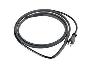 ZORO SELECT 13R103 Electric Heating Cable, 120VAC, 18 ft Length, Waterproof,