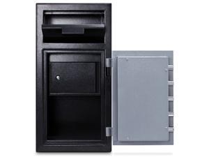 MESA SAFE COMPANY MFL2714CILK Cash Depository Safe, 1.3 cu ft, 120 lb, Two Tone MESA SAFE COMPANY MFL2714CILK Cash Depository Safe, 1.3 cu ft, 120 lb, Two Tone
