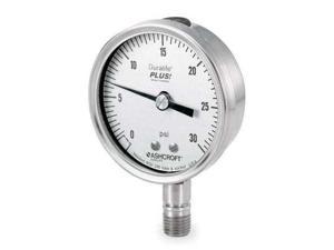 Pressure Gauge 0 to 200 PSI 4-1/2in Ashcroft 451279as04l200# for sale online 