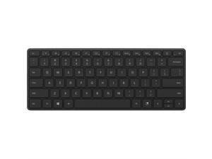 Microsoft Designer Compact Keyboard - Matte Black. Standalone Wireless Bluetooth Keyboard. Compatible with Bluetooth Enabled PCs/Mac