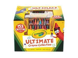 Crayola Ultimate Crayon Case, Sharpener Caddy, 152 Colors 520030