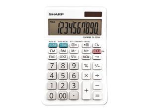 EL-330WB Desktop Calculator, 10-Digit LCD EL330WB