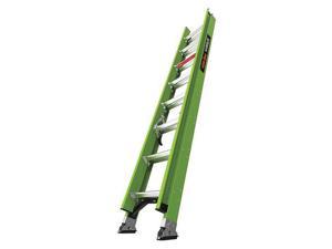 LITTLE GIANT 18716 16 ft Fiberglass Extension Ladder, 300 lb Load Capacity