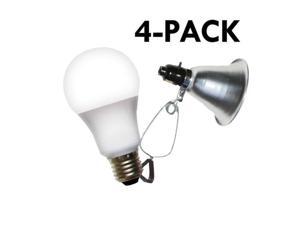 MIRACLE LED 602276 Clamp Lamp Grow Fixture  Full Spectrum LED Grow Light 8 Pcs