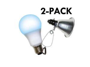 MIRACLE LED 602279 Clamp Lamp Grow Fixture  Blue Spectrum LED Grow Light 4 Pcs