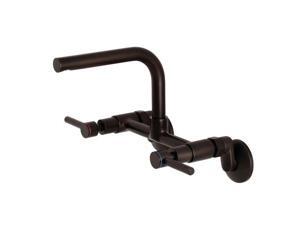 CONCORD KS812ORB KS812ORB 8-Inch Adjustable Center Wall Mount Kitchen Faucet