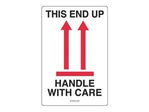 LABELMASTER L101 This End Up Handle with Care,PK500