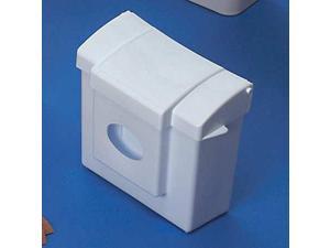 Health Gards Convertible Sanitary Napkin Receptacle, Plastic, 1gal, Wh Health Gards Convertible Sanitary Napkin Receptacle, Plastic, 1gal, Wh