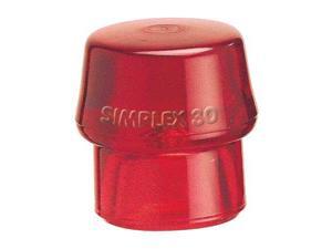 HALDER SIMPLEX 3209060 Hammer Tip,2 3//8 In,Hard,Silver