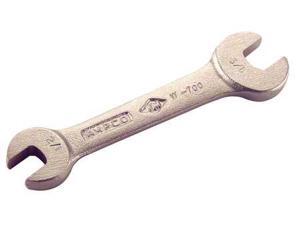 WESTWARD 1EYN6 Open End Wrench,16 x 17mm,15 Deg,8 L