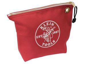 KLEIN TOOLS 5539RED Tool Bag, #8 Canvas, 1 Pockets, Red, 8" Height KLEIN TOOLS 5539RED Tool Bag, #8 Canvas, 1 Pockets, Red, 8" Height