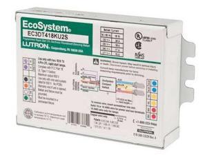 Lutron 63869 - EC3DT418KU2S Compact Fluorescent Ballast Lutron 63869 - EC3DT418KU2S Compact Fluorescent Ballast