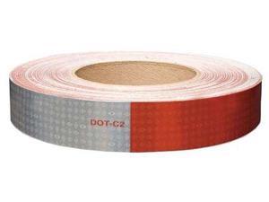 Oralite Reflective Tape, 10 yr 11" Red/7" White Polyester 18690 Oralite Reflective Tape, 10 yr 11" Red/7" White Polyester 18690