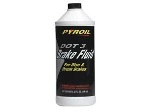 PYROIL PYBF32 Brake Fluid, 32 Oz, Dot 3 PYROIL PYBF32 Brake Fluid, 32 Oz, Dot 3