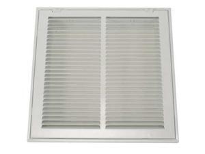 ZORO SELECT 4MJT2 Filtered Return Air Grille , 14 X 14 , White , Steel ZORO SELECT 4MJT2 Filtered Return Air Grille , 14 X 14 , White , Steel
