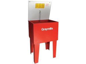 GRAYMILLS 2R Soak Tank,Solvent,25 Gal,Cap 150 Lb GRAYMILLS 2R Soak Tank,Solvent,25 Gal,Cap 150 Lb