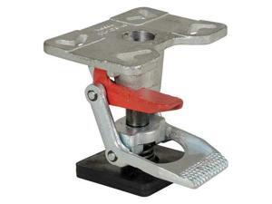H,4 x 4-1//2 ZORO SELECT 5VP58 Floor Lock,Plate,6-3//8 in