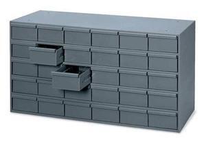 DURHAM MFG 014-95 Drawer Bin Cabinet, 11-5/8 In. D, Gray DURHAM MFG 014-95 Drawer Bin Cabinet, 11-5/8 In. D, Gray