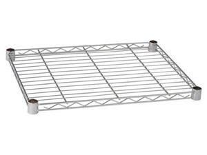 ZORO SELECT 5GRX4 Wire Shelf 24"x24", Zinc Plated ZORO SELECT 5GRX4 Wire Shelf 24"x24", Zinc Plated