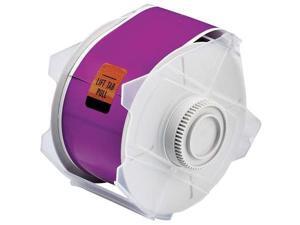 BRADY 113148 Label Tape Cartridge, Purple, Labels/Roll: Continuous BRADY 113148 Label Tape Cartridge, Purple, Labels/Roll: Continuous
