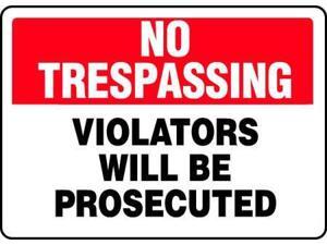 Admittance Sign,10 x 14In,BK and R/WHT ACCUFORM MATR900VA Admittance Sign,10 x 14In,BK and R/WHT ACCUFORM MATR900VA