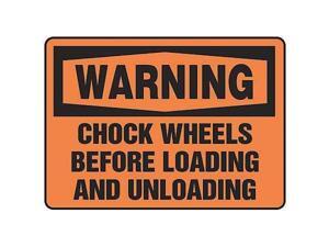 ACCUFORM MVHR331VP Warning Sign,10 x 14In,BK/ORN,PLSTC,ENG ACCUFORM MVHR331VP Warning Sign,10 x 14In,BK/ORN,PLSTC,ENG