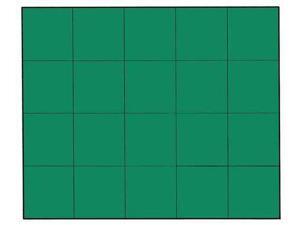 MAGNA VISUAL FI-226 Magnetic Squares,3/4 In. W,Green ,PK20 MAGNA VISUAL FI-226 Magnetic Squares,3/4 In. W,Green ,PK20