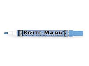 DYKEM 84008 Brite Mark 916 Paint Marker, Medium Tip, Light Blue DYKEM 84008 Brite Mark 916 Paint Marker, Medium Tip, Light Blue
